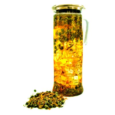 Camellia Cylindre Glass Tea Maker